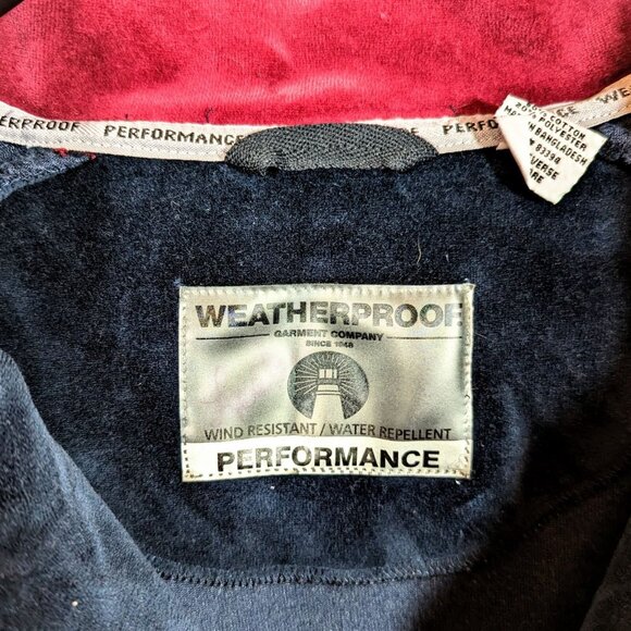 Men's Large Blue VELVET Track Jacket Full Zip Athletic Lounge Shirt Basketball - Picture 5 of 6